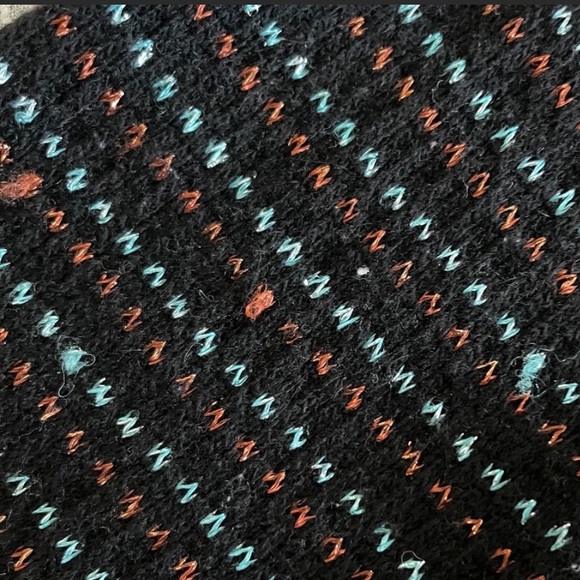 Missoni Merino Wool-Blend Chevron Shimmer Knit Scarf - Picture 8 of 8